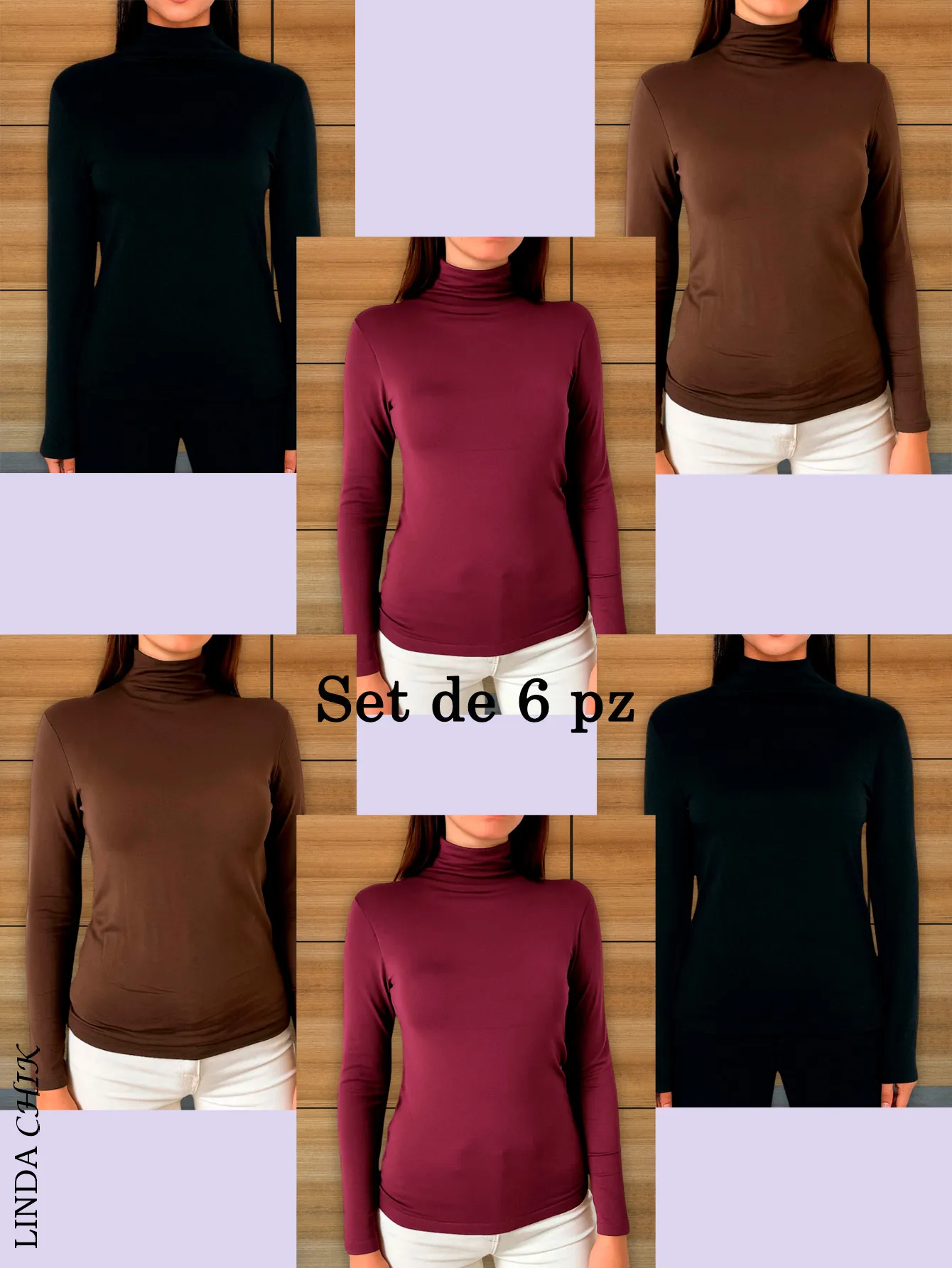 POLO A 6 PIEZAS 1365